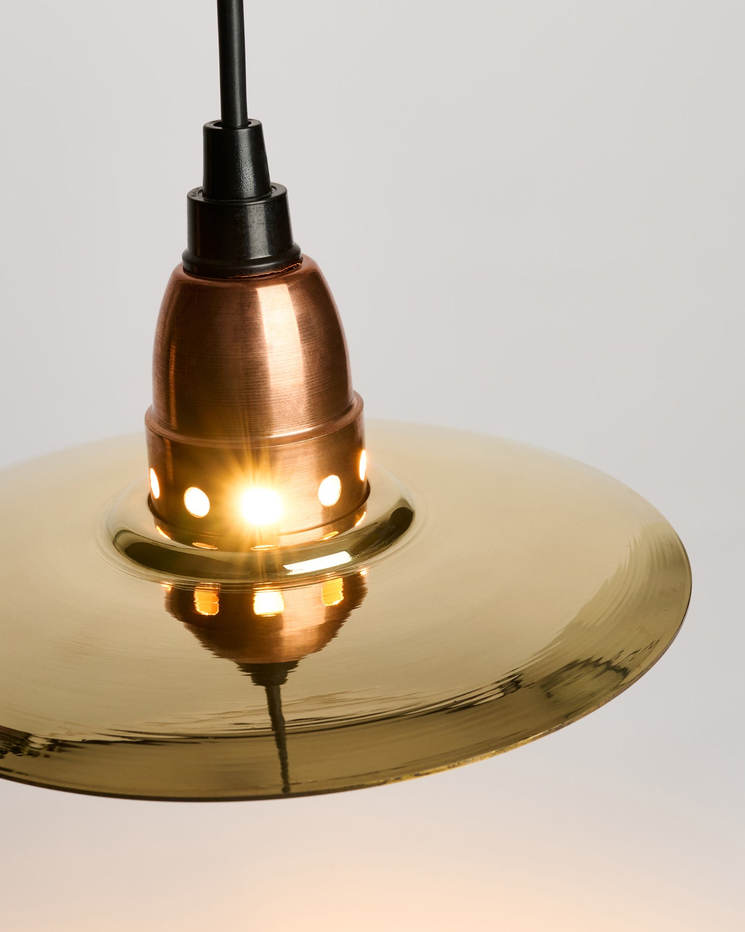Filosof Lampe, Copper, Brass, Black alu 